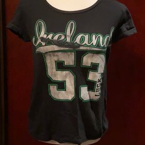 Woman’s Ireland distressed short sleeve Tshirt -MD